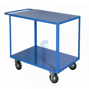 Carrello portatutto con 2 piani 600X900 con freno di stazionamento