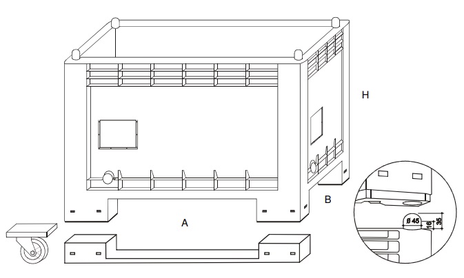 cargopallet 600 tecnico